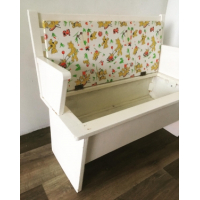 Vintage wit kinderbankje nr 19